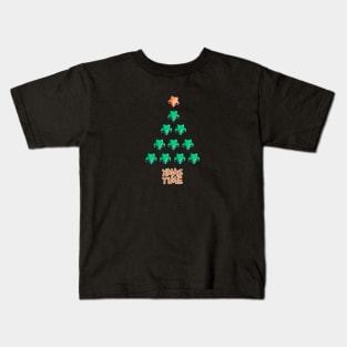 Christmas tree out of stars Kids T-Shirt